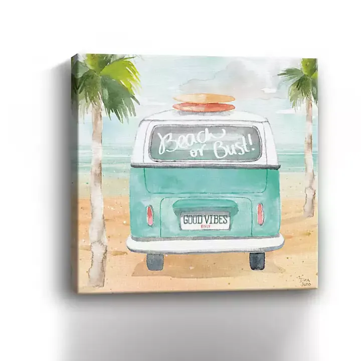 Surfs Up VI Canvas Art Print