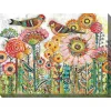 Sweet Tweets Outdoor Canvas Art Print