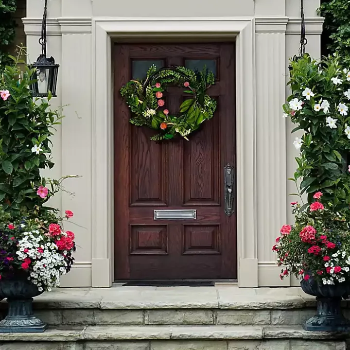 Sweetgum and Mandarin Wreath