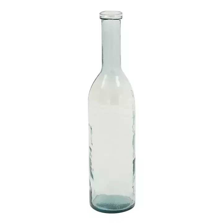Tall Farmhouse Glass Bottle Vase, 30 in.