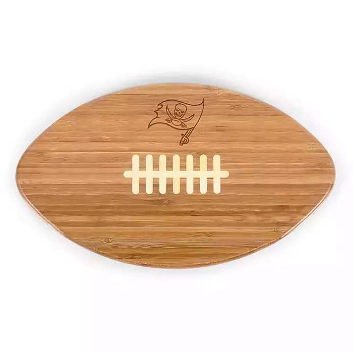Tampa Bay Buccaneers Bamboo Football Cutting Board