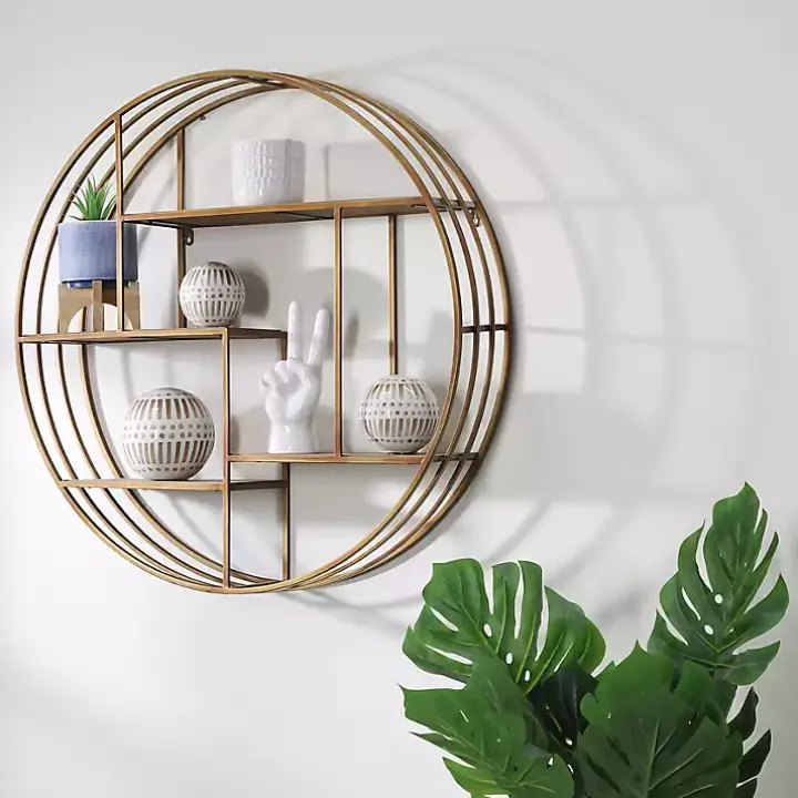 Tan and White Patterned Orbs, Set of 3