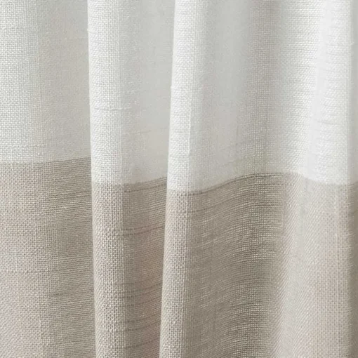 Tan Deena Curtain Panel Set, 84 in.