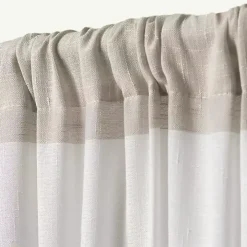 Tan Deena Curtain Panel Set, 84 in.