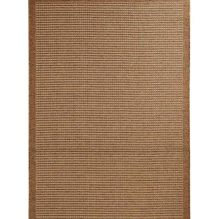 Tan Gather Indoor/Outdoor Area Rug, 5x7