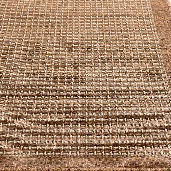 Tan Gather Indoor/Outdoor Area Rug, 5x7
