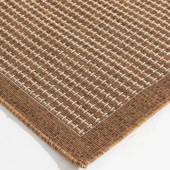 Tan Gather Indoor/Outdoor Area Rug, 5x7