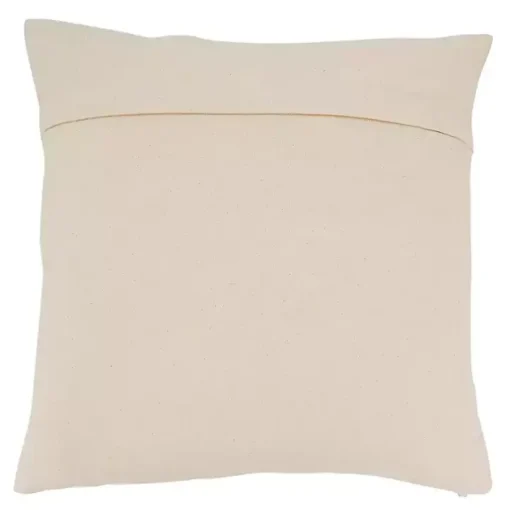 Tan Geometric Tufted Pillow