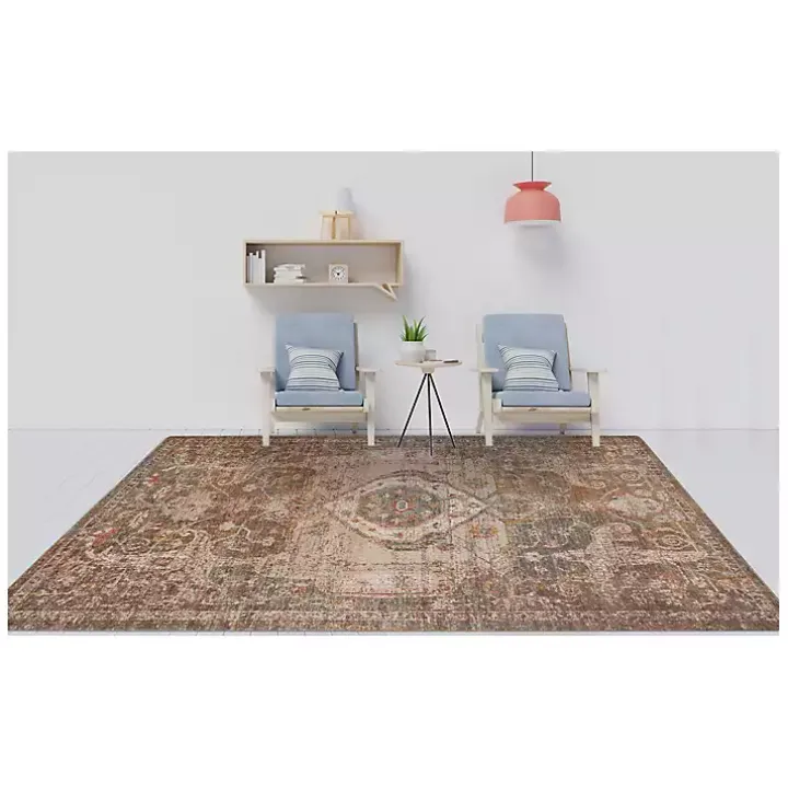 Taupe Eaton Transitional Area Rug, 8x10