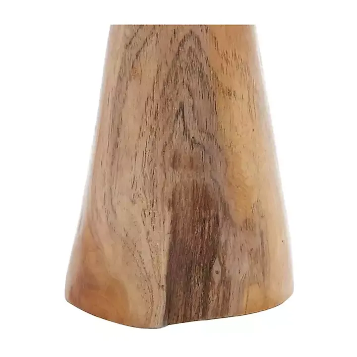 Teakwood Mushroom 3-pc. Sculpture Set