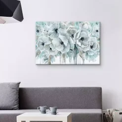 Teal Harmony Canvas Art Print by Carol Robinson