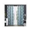 Teal Maxwell Blackout Curtain Panel Set, 96 in.