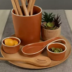 Tempo Terracotta 6-pc. Countertop Accessory Set