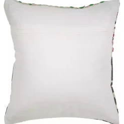 Textured Geometric Boho Pillow