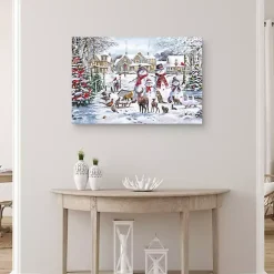 The Magic of Christmas Canvas Art Print