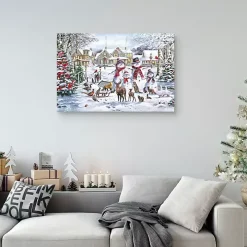The Magic of Christmas Canvas Art Print