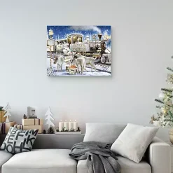 The North Pole Canvas Art Print