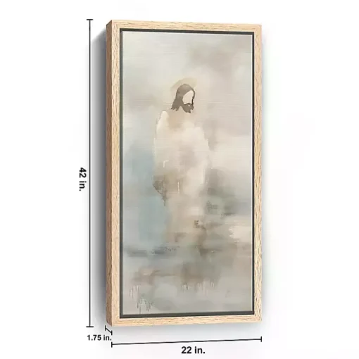 The Very Thought of Thee Framed Canvas Art Print