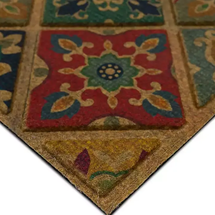 Tile Garden Welcome Doormat
