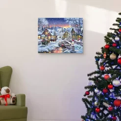 Tinsel Town Canvas Art Print