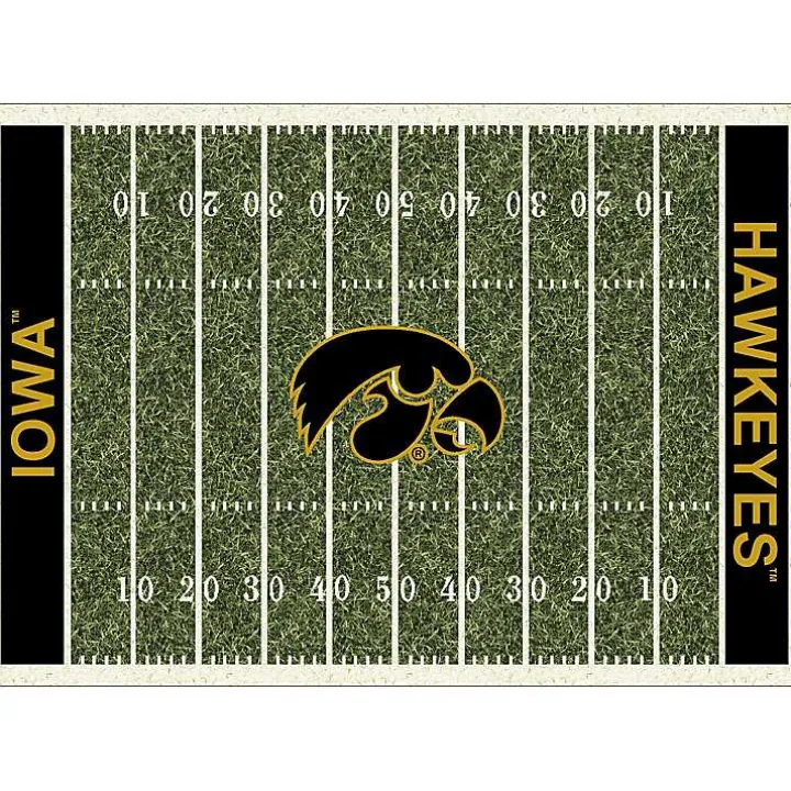 University of Iowa Homefield Area Rug, 6x8