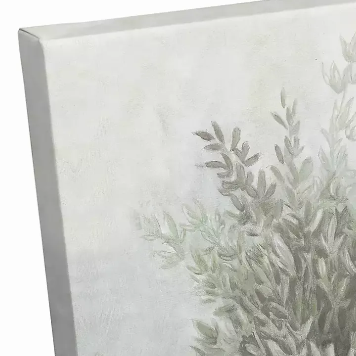 Valentine's Day Mason Jar Canvas Art Print