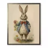 Vintage Bunny Framed Art Print