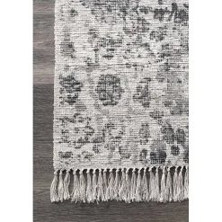 Vintage Ezra Fringe Area Rug, 5x8