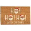 Vintage Santa Ho Ho Ho Doormat