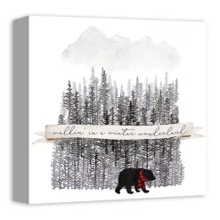Walking in a Winter Wonderland Canvas Art Print
