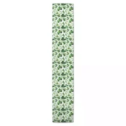 Watercolor Clovers Table Runner, 72 in.