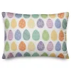 Watercolor Easter Eggs Indoor/Outdoor Pillow