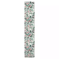Watercolor Holly Table Runner, 90 in.