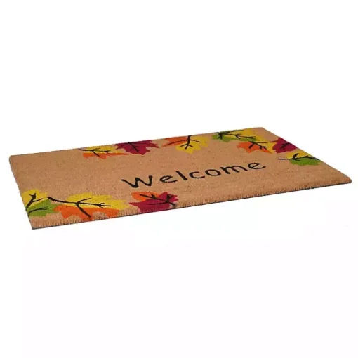 Welcome Falling Leaves Doormat, 36x24 in.