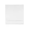 White Basketweave Cordless Roman Shade, 31 in.