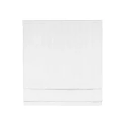 White Basketweave Cordless Roman Shade, 31 in.