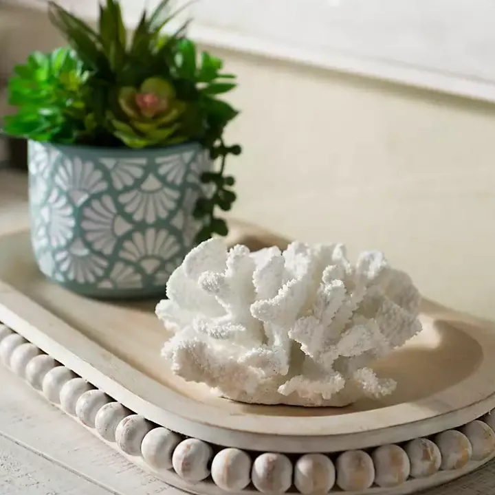 White Coral Statue, 6 in.