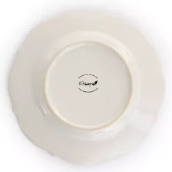 White Embossed Scalloped 16-pc. Dinnerware Set