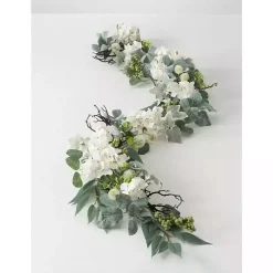 White Hydrangea Garland