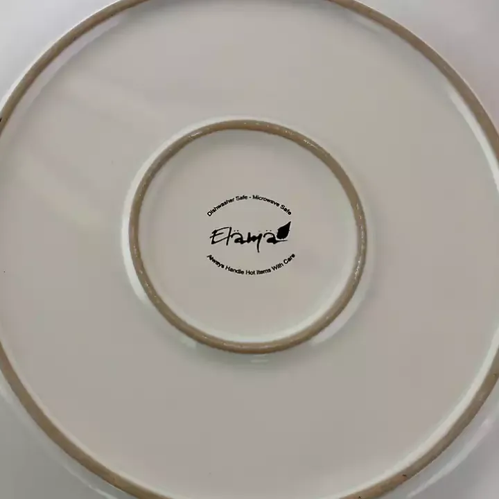 White Lace Embossed 16-pc. Dinnerware Set