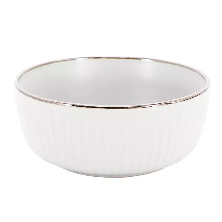 White Leo Stoneware 16-pc. Dinnerware Set