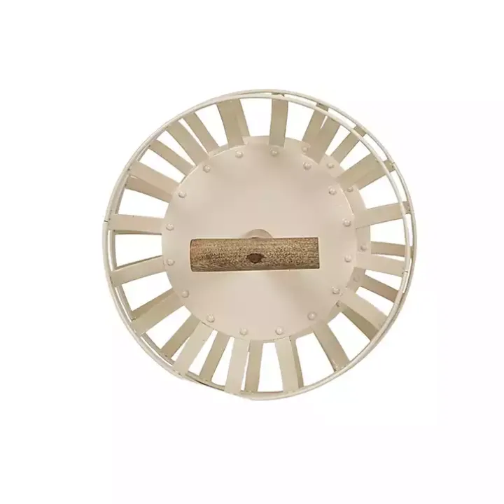 White Metal 2-Tier Kitchen Basket