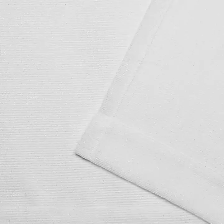 White Outdoor Miami Curtain Panel Set, 96 in.