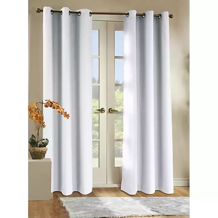 White Room Darkening Curtain Panel Set, 72 in.