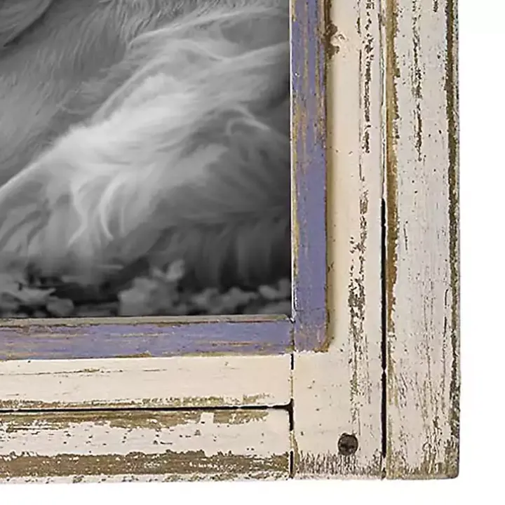 White Rustic Wooden Photo Frame, 8x10