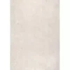 Whitlow Cream Shag Washable Area Rug, 5x8