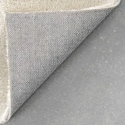 Whitlow Cream Shag Washable Area Rug, 5x8