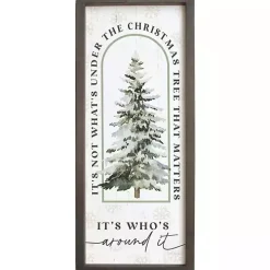 Who's Around the Tree Wall Plaque
