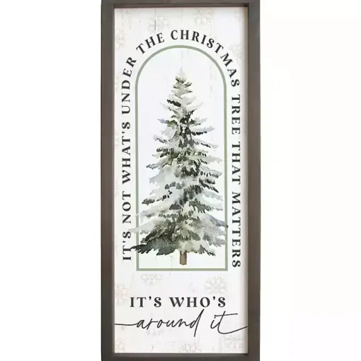Who's Around the Tree Wall Plaque