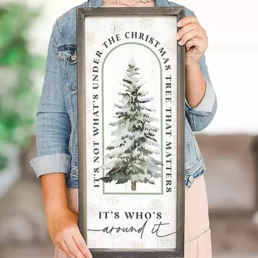 Who's Around the Tree Wall Plaque